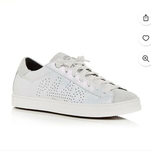 Womens P448 John W Textured Iridescent Sneakers Size 10.5